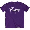 Prince Logo Morado M Camiseta de manga corta