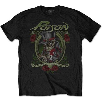 T-shirt Poison We Trust Black L T-shirt - 1