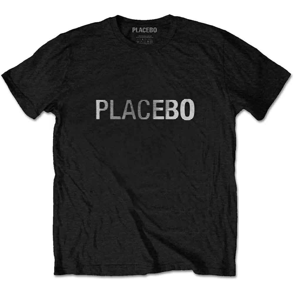 T-särk Placebo Logo Black S T-särk