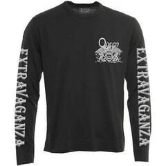 T-shirt Queen Extravaganza (Sleeve Print) Black 2XL T-shirt