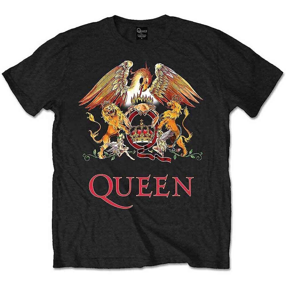 Tricou Queen Classic Crest Black 3XL Tricou
