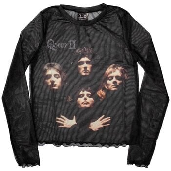 Shirt Queen Bo Rhap Classic (Mesh) Black S Dames Shirt - 1