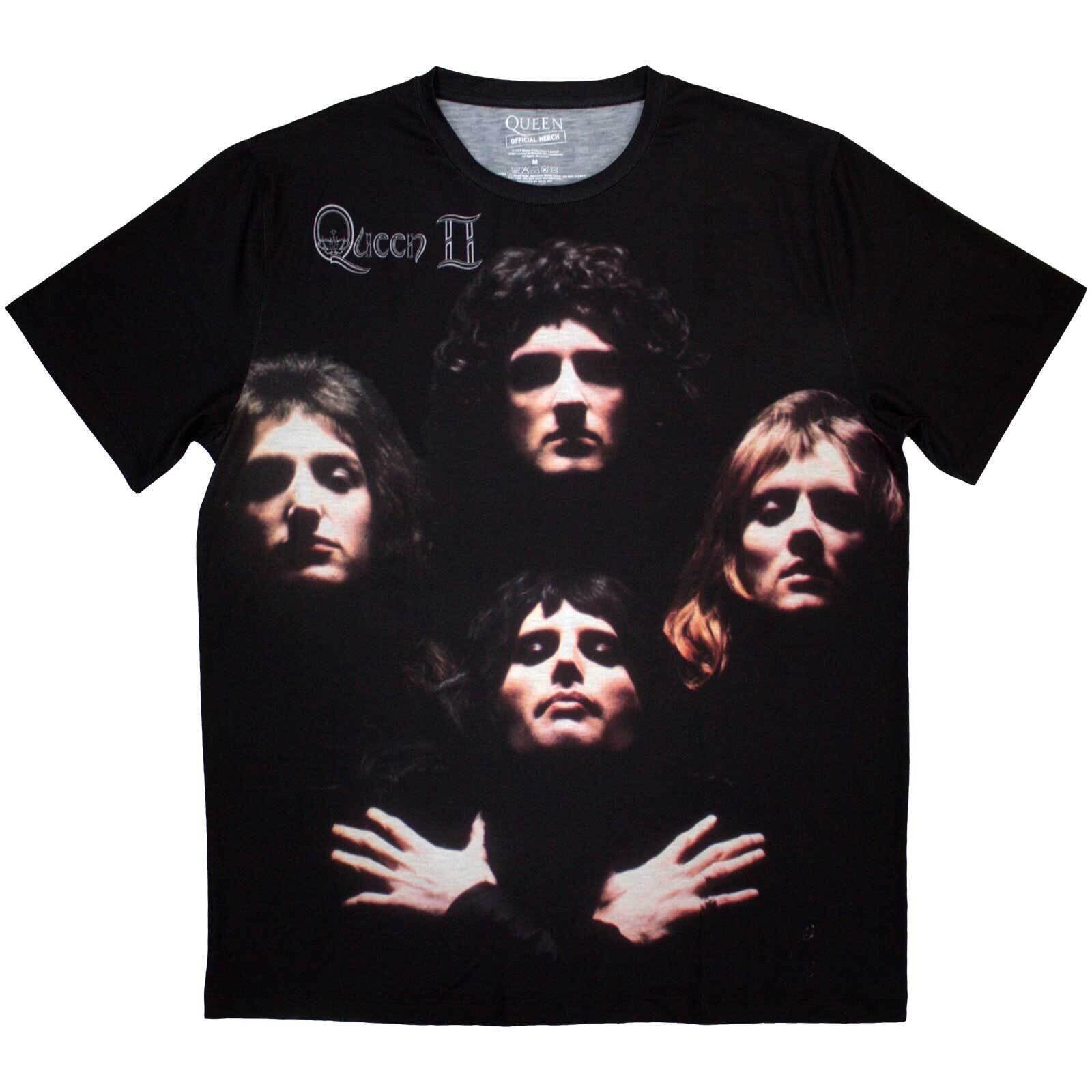 T-Shirt Queen Bo Rhap Classic Sublimation Black M T-Shirt