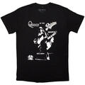 Queen Live Rainbow Black XL Shirt