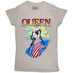 T-Shirt Queen Mistress Sand L Damen T-Shirt