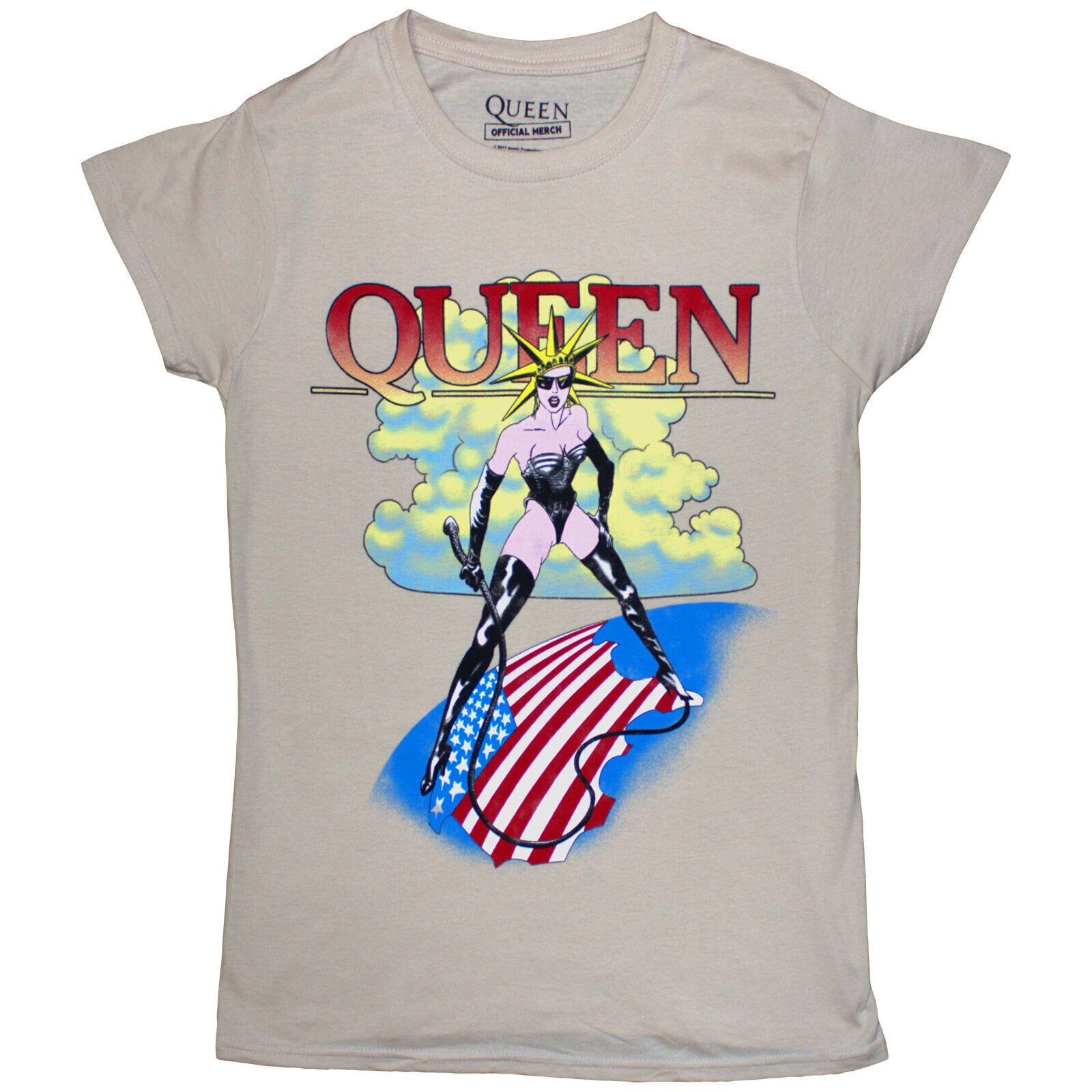 T-shirt Queen Mistress Sand XL Femme T-shirt