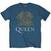 Camiseta de manga corta Queen Crest Indigo Blue S Camiseta de manga corta
