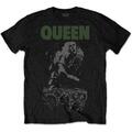 Queen News of the World 40th Full Cover Black L Skjorte