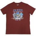 Queen Tour '80 Red XL Maglietta