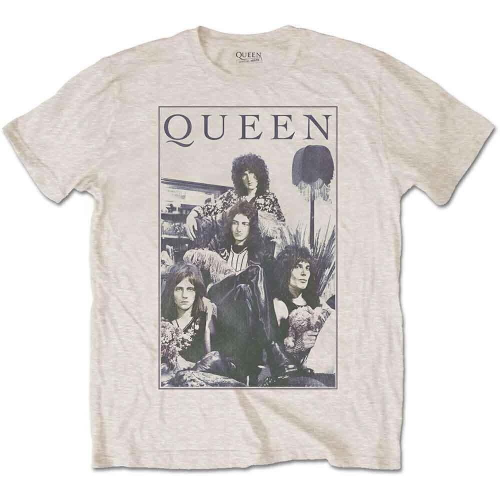 T-Shirt Queen Vintage Frame Sand XL T-Shirt