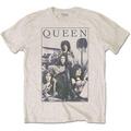 Queen Vintage Frame Sand XL T-Shirt