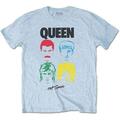 Queen Hot Space Album Light Blue L T-Shirt