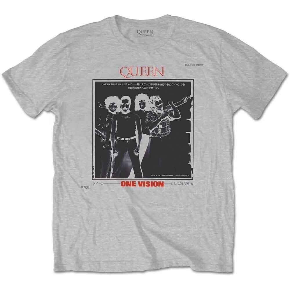 T-skjorte Queen Japan Tour '85 Grey 2XL T-skjorte