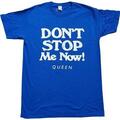 Queen Don't Stop Me Now Blue L Tricou