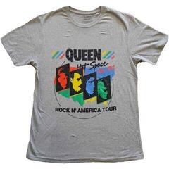 T-shirt Queen Back Chat Grey M T-shirt