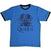 T-Shirt Queen Crest Logo Ringer Blue L T-Shirt