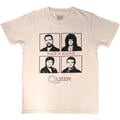Queen Face It Alone Squares Natural M T-shirt