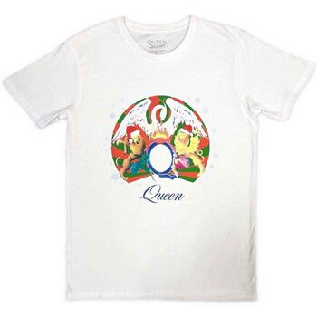 T-shirt Queen Snowflake Crest White XL T-shirt - 1