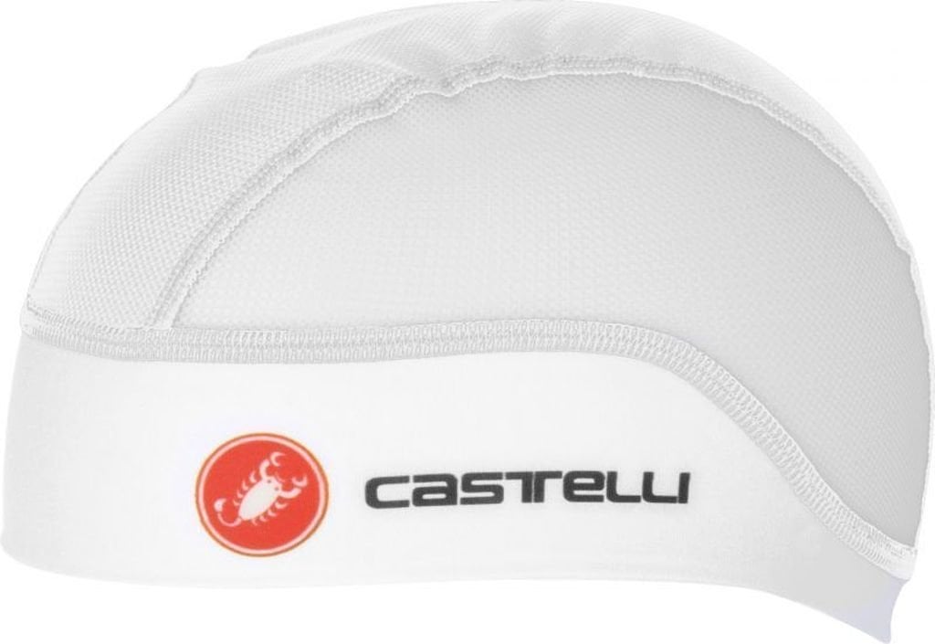 Casquette de cyclisme Castelli Summer Skullcap White UNI Bonnet