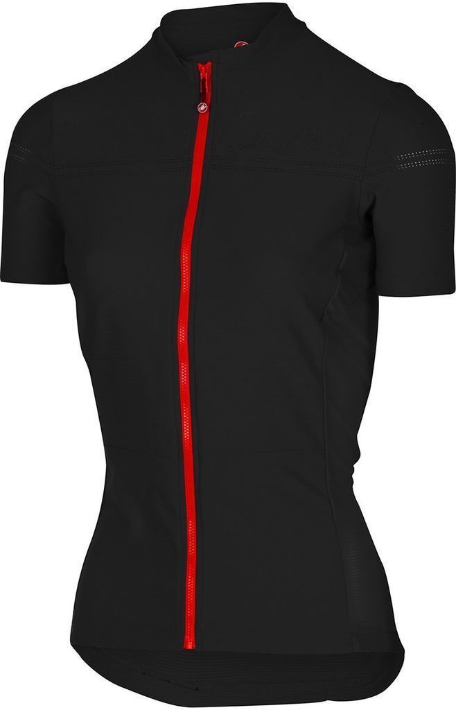 Kolesarski dres, majica Castelli Promessa 2 Jersey Črna XL