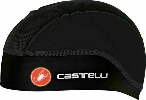 Kapa za biciklizam Castelli Summer Skullcap Black UNI kapica - 1
