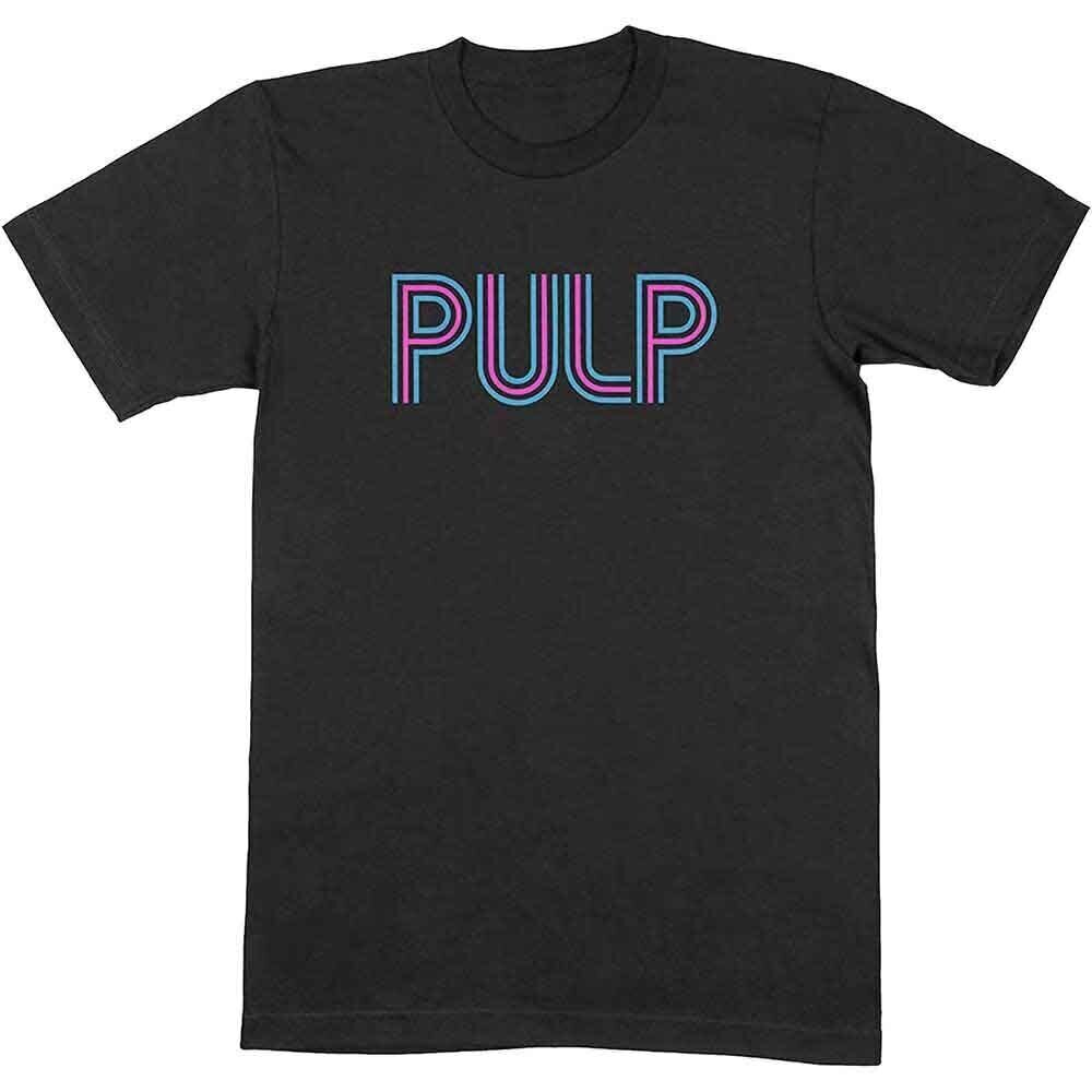T-Shirt Pulp Intro Logo Black 2XL T-Shirt