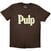 T-Shirt Pulp New Logo Brown 2XL T-Shirt