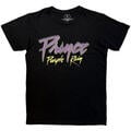 Prince Purple Rain 40th Anniversary (Back Print) Carbon Black XL T-Shirt