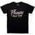 T-Shirt Prince Purple Rain 40th Anniversary (Back Print) Carbon Black 2XL T-Shirt