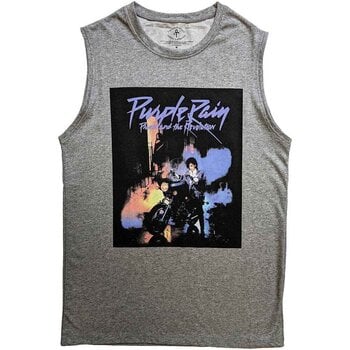 T-Shirt Prince Purple Rain Grey L T-Shirt - 1