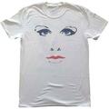 Prince Faces & Doves (Back Print) White L Camiseta de manga corta