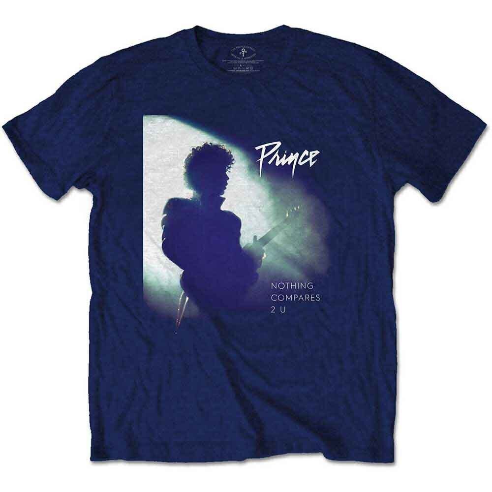 T-shirt Prince Nothing Compares 2 U Navy Blue XL T-shirt