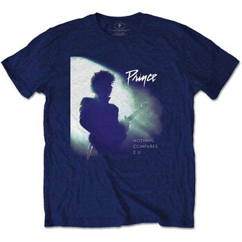 T-shirt Prince Nothing Compares 2 U Navy Blue XL T-shirt - 1