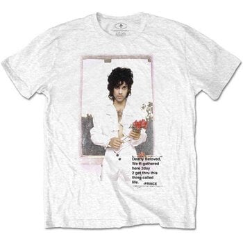 T-shirt Prince Beautiful Photo White XL T-shirt - 1