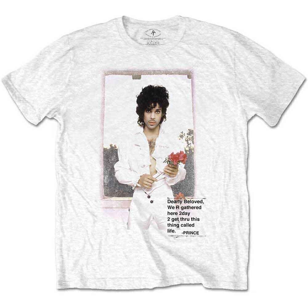 T-shirt Prince Beautiful Photo White 2XL T-shirt