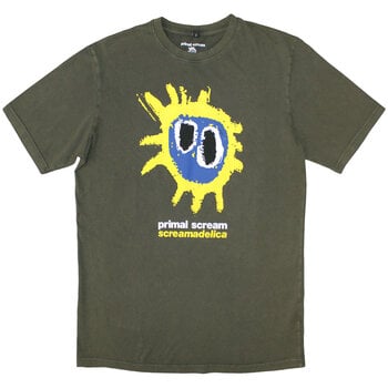 T-Shirt Primal Scream Screamadelica (Stone Wash) Green L T-Shirt - 1