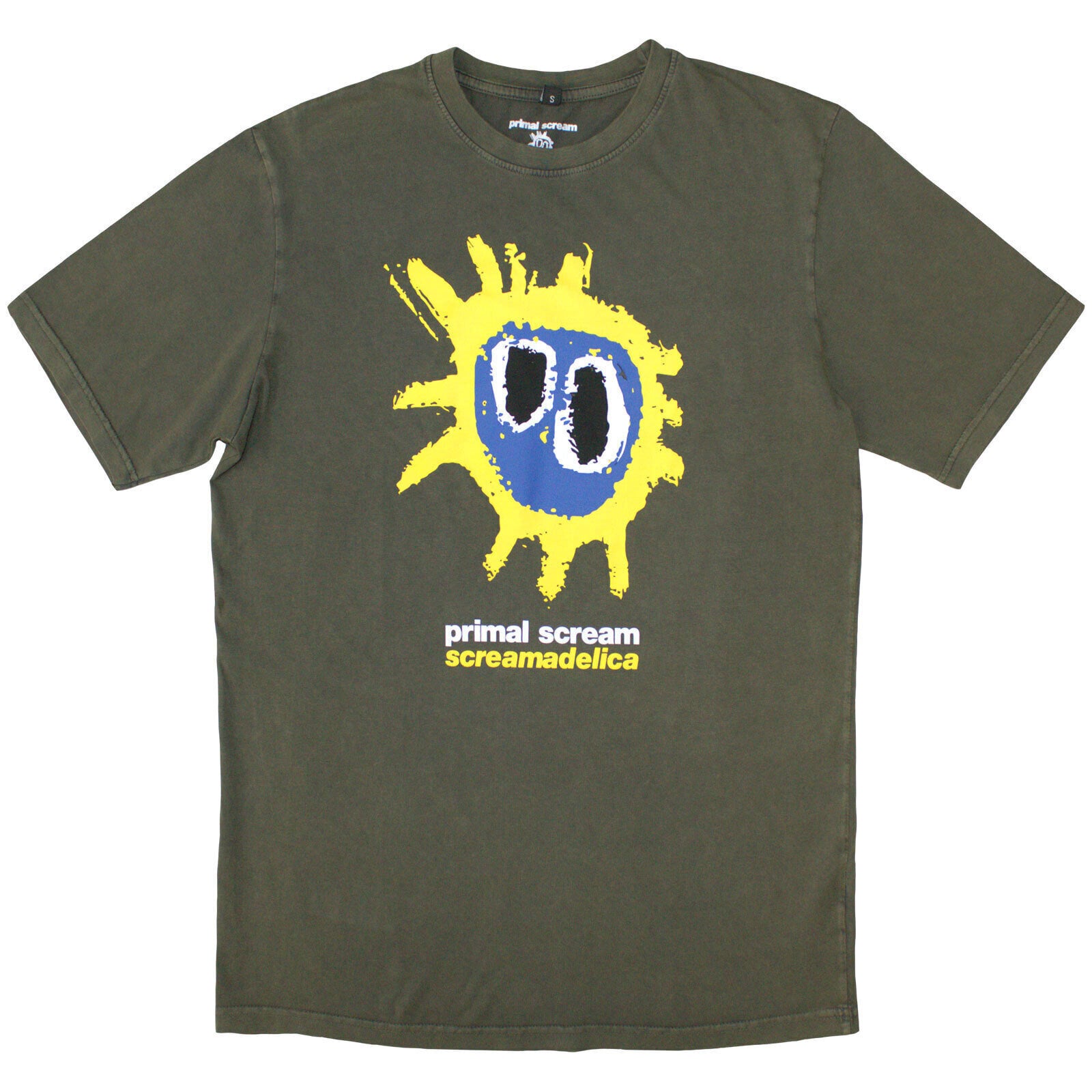 Ing Primal Scream Screamadelica (Stone Wash) Green 2XL Ing