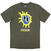 Ing Primal Scream Screamadelica (Stone Wash) Green 2XL Ing