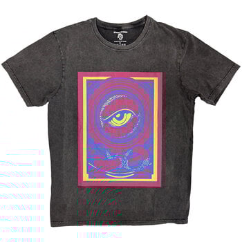 T-särk Primal Scream Psychedelic Eye (Stone Wash) Charcoal Grey S T-särk - 1