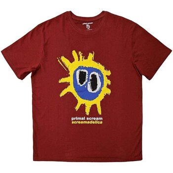 T-shirt Primal Scream Screamadelica Red L T-shirt - 1