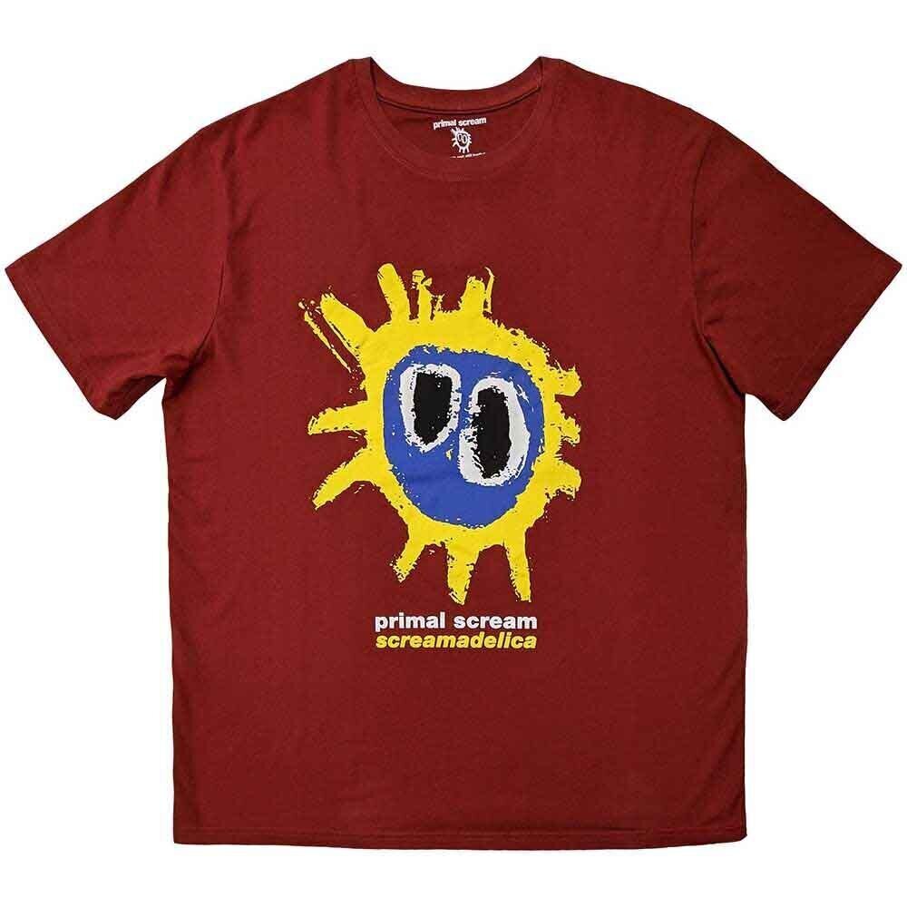 T-shirt Primal Scream Screamadelica Red XL T-shirt