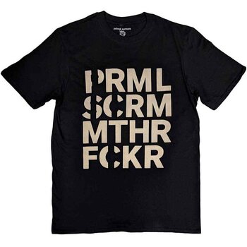 T-Shirt Primal Scream Muthafucka Black L T-Shirt - 1