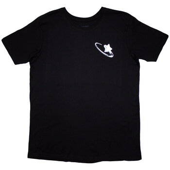 T-Shirt Pop Smoke Stars Infill (Back Print) Black M T-Shirt - 1