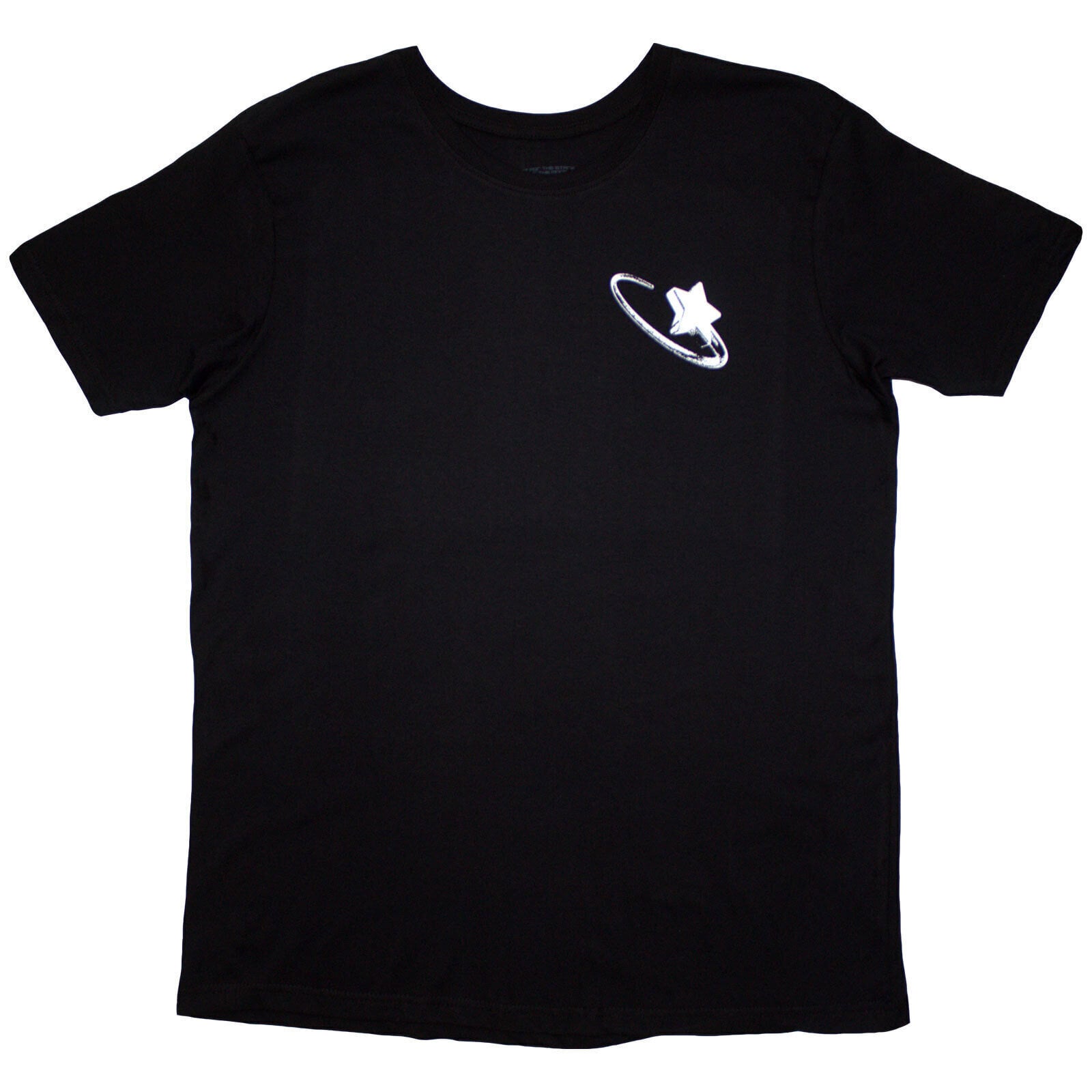 T-Shirt Pop Smoke Stars Infill (Back Print) Black L T-Shirt