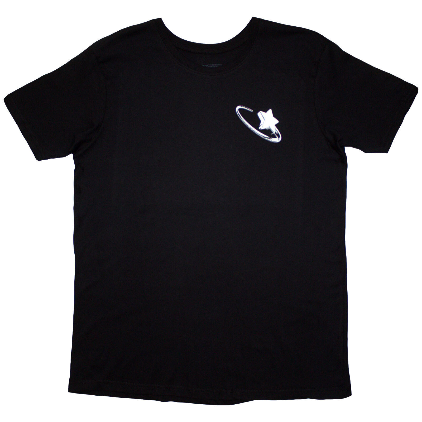 T-shirt Pop Smoke Stars Infill (Back Print) Black 2XL T-shirt