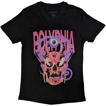 T-särk Polyphia Skull Circle P Black S T-särk - 1