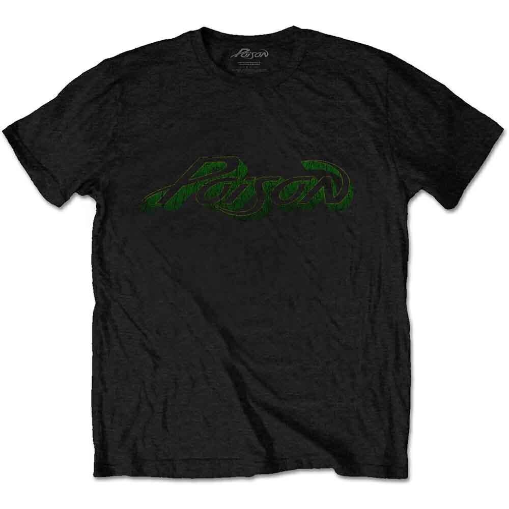 Πουκάμισο Poison Vintage Logo Black 2XL Πουκάμισο