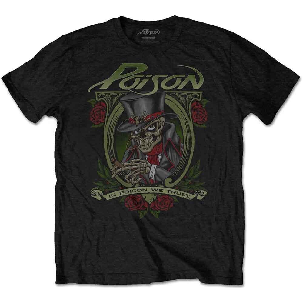 Skjorte Poison We Trust Black 2XL Skjorte