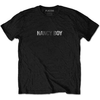 T-Shirt Placebo Nancy Boy (Back Print) Black 2XL T-Shirt - 1