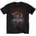 T-Shirt Placebo Astro Skeletons Black 2XL T-Shirt